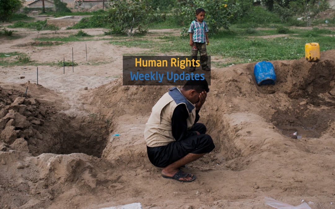 Human Rights Update from ( 13 August to 19 August, 2019)