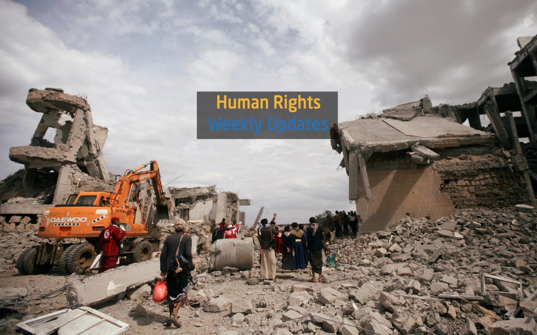 Human Rights Update (3 September to 9 September, 2019)