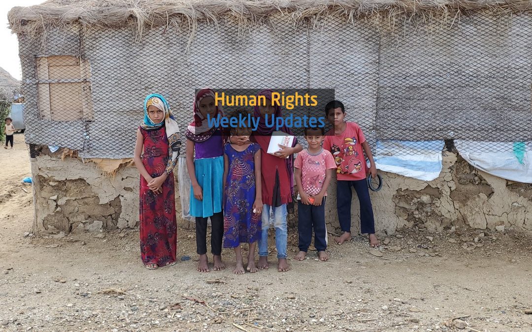 Human Rights Update from (9 September to 15 September, 2020)