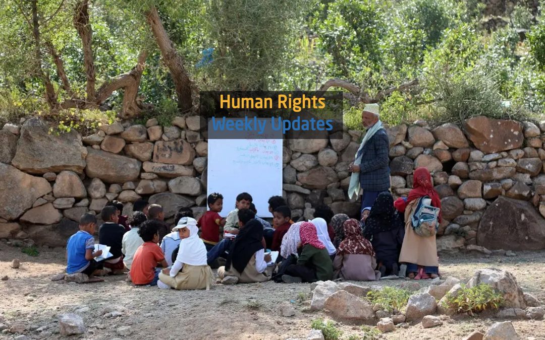 Human Rights Update from (28 October to 3 November, 2020)