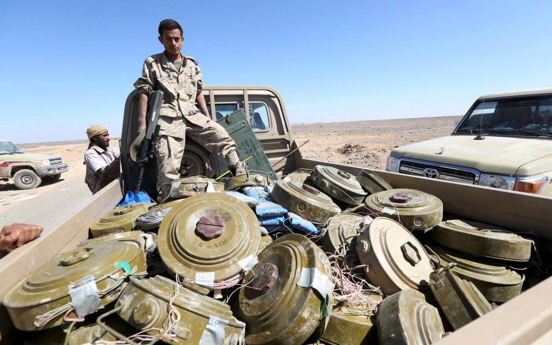 Houthi-laid landmines is a new misery left behind