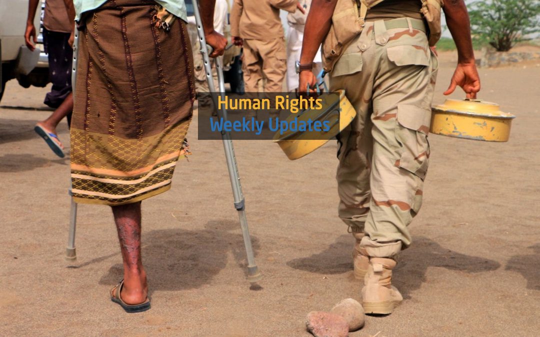 Human Rights Update from ( 9 July to 15 July, 2019)