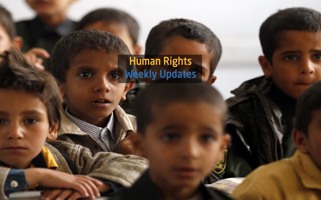 Human Rights Update from ( 20 August to 26 August, 2019)