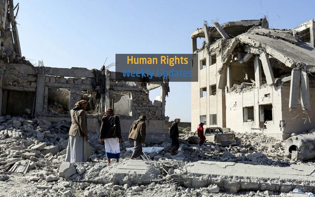 Human Rights Update from (10 September to 16 September, 2019)